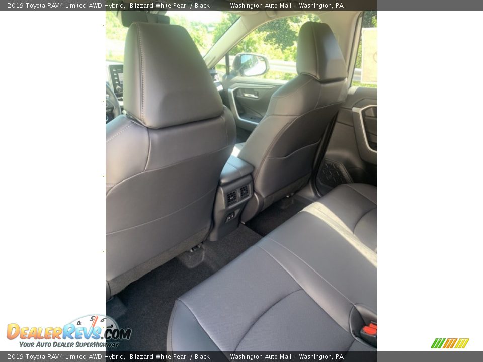 2019 Toyota RAV4 Limited AWD Hybrid Blizzard White Pearl / Black Photo #19