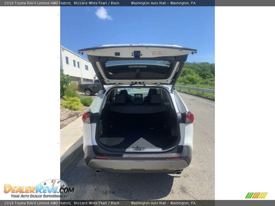 2019 Toyota RAV4 Limited AWD Hybrid Blizzard White Pearl / Black Photo #21