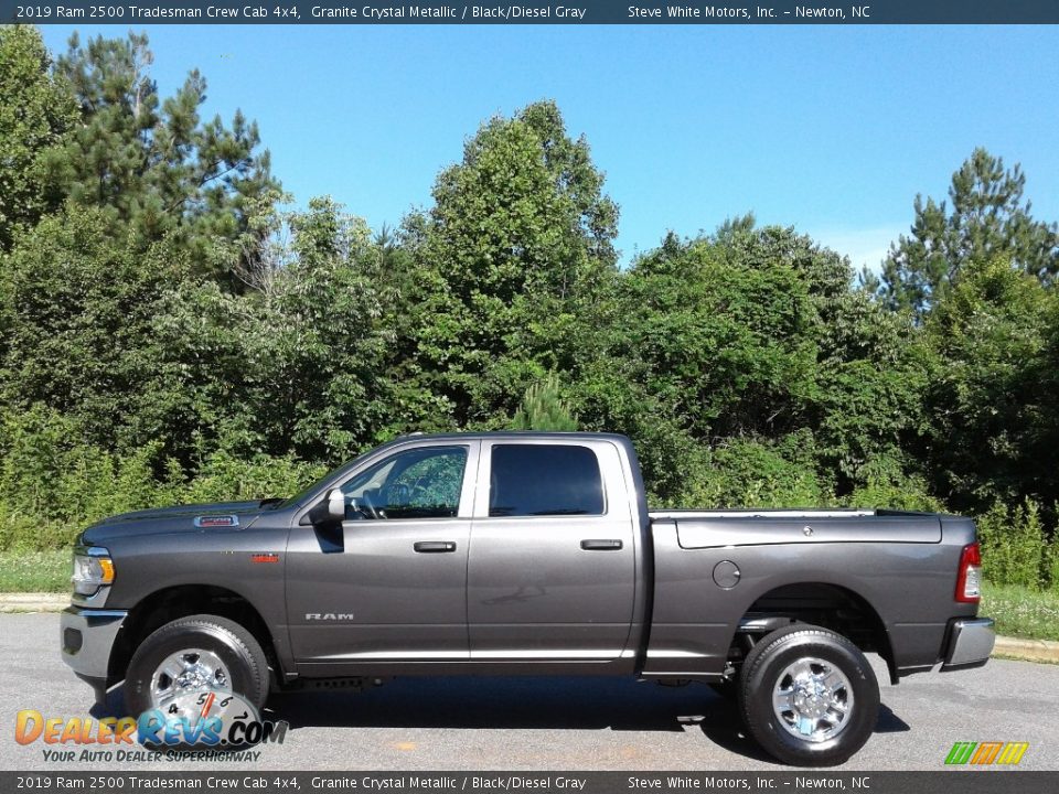 2019 Ram 2500 Tradesman Crew Cab 4x4 Granite Crystal Metallic / Black/Diesel Gray Photo #1