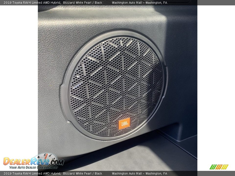 2019 Toyota RAV4 Limited AWD Hybrid Blizzard White Pearl / Black Photo #25