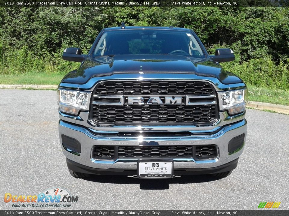 2019 Ram 2500 Tradesman Crew Cab 4x4 Granite Crystal Metallic / Black/Diesel Gray Photo #3