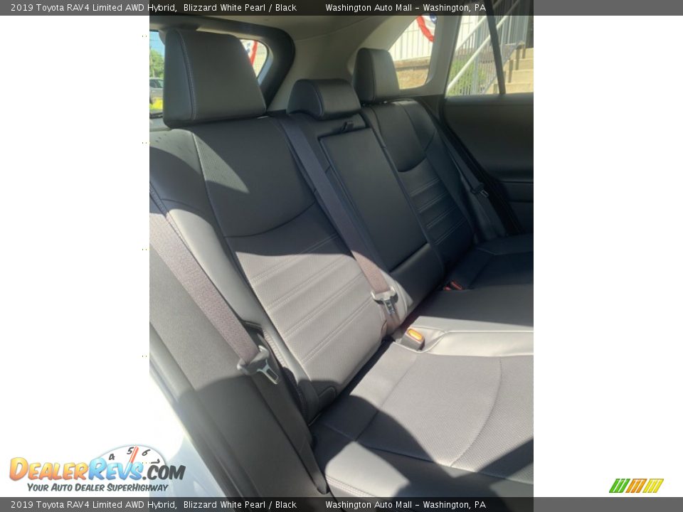 2019 Toyota RAV4 Limited AWD Hybrid Blizzard White Pearl / Black Photo #29