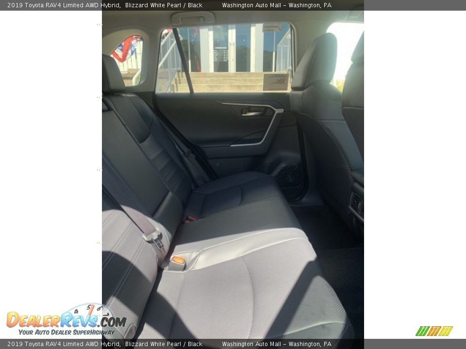 2019 Toyota RAV4 Limited AWD Hybrid Blizzard White Pearl / Black Photo #30