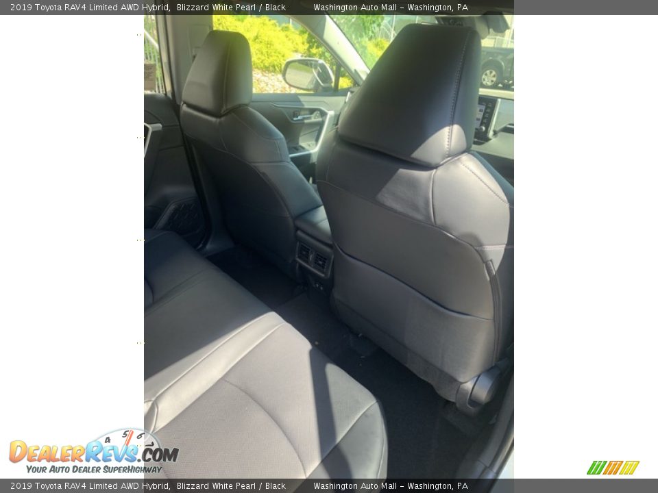 2019 Toyota RAV4 Limited AWD Hybrid Blizzard White Pearl / Black Photo #31