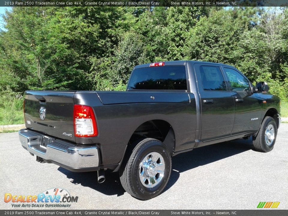 2019 Ram 2500 Tradesman Crew Cab 4x4 Granite Crystal Metallic / Black/Diesel Gray Photo #6