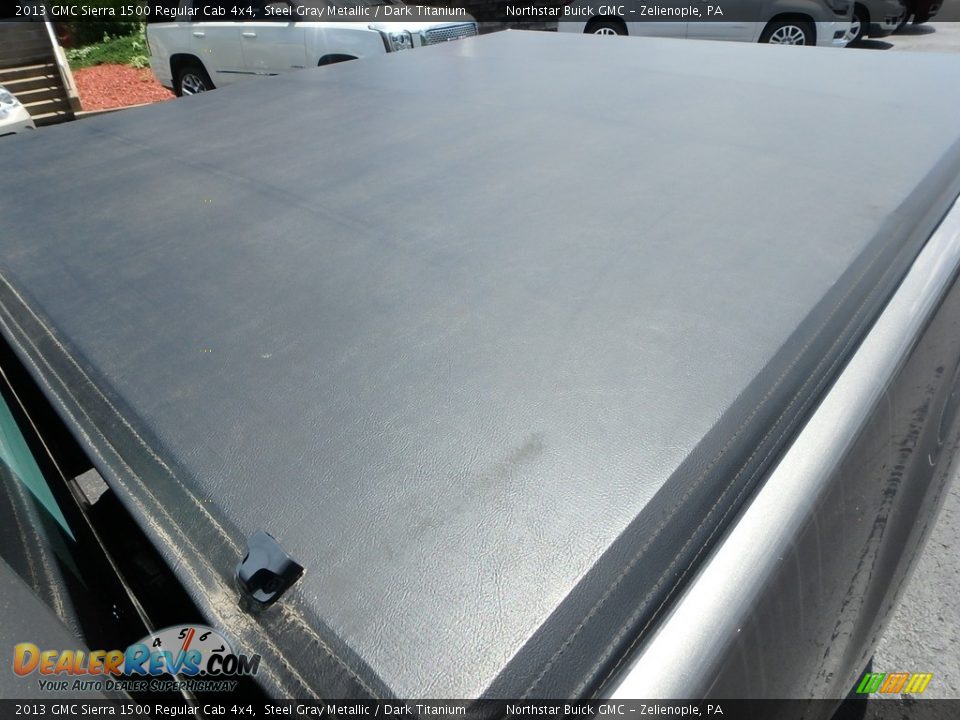 2013 GMC Sierra 1500 Regular Cab 4x4 Steel Gray Metallic / Dark Titanium Photo #13