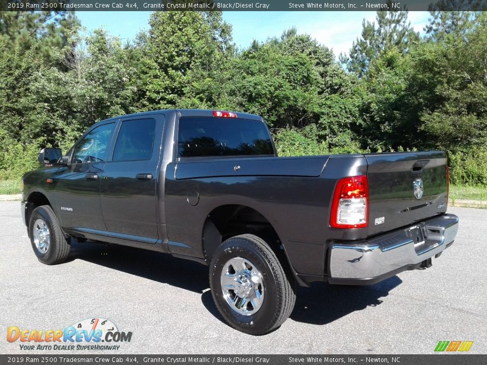 2019 Ram 2500 Tradesman Crew Cab 4x4 Granite Crystal Metallic / Black/Diesel Gray Photo #8