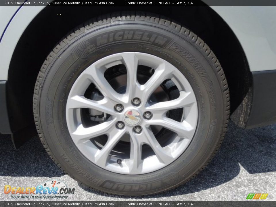 2019 Chevrolet Equinox LS Silver Ice Metallic / Medium Ash Gray Photo #9