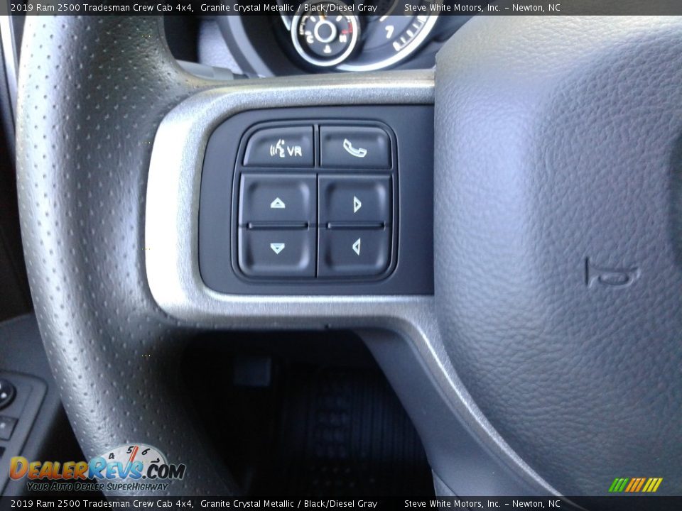 2019 Ram 2500 Tradesman Crew Cab 4x4 Granite Crystal Metallic / Black/Diesel Gray Photo #16
