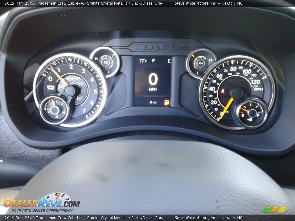 2019 Ram 2500 Tradesman Crew Cab 4x4 Granite Crystal Metallic / Black/Diesel Gray Photo #18