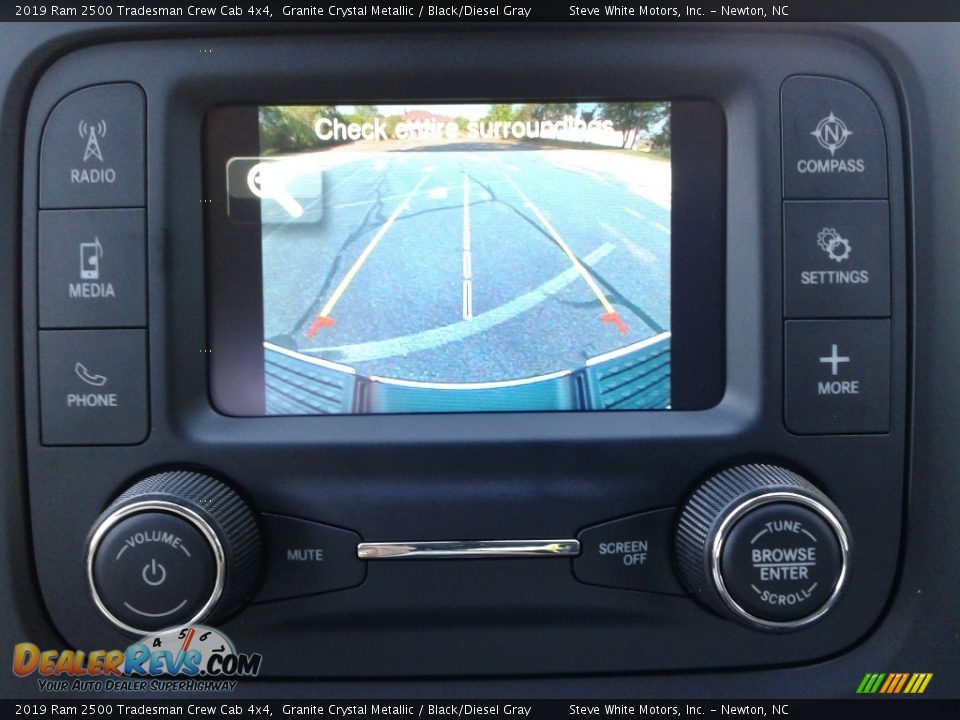 2019 Ram 2500 Tradesman Crew Cab 4x4 Granite Crystal Metallic / Black/Diesel Gray Photo #21