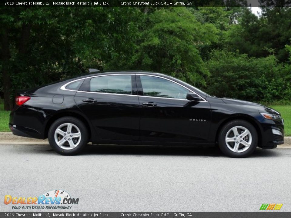 2019 Chevrolet Malibu LS Mosaic Black Metallic / Jet Black Photo #2