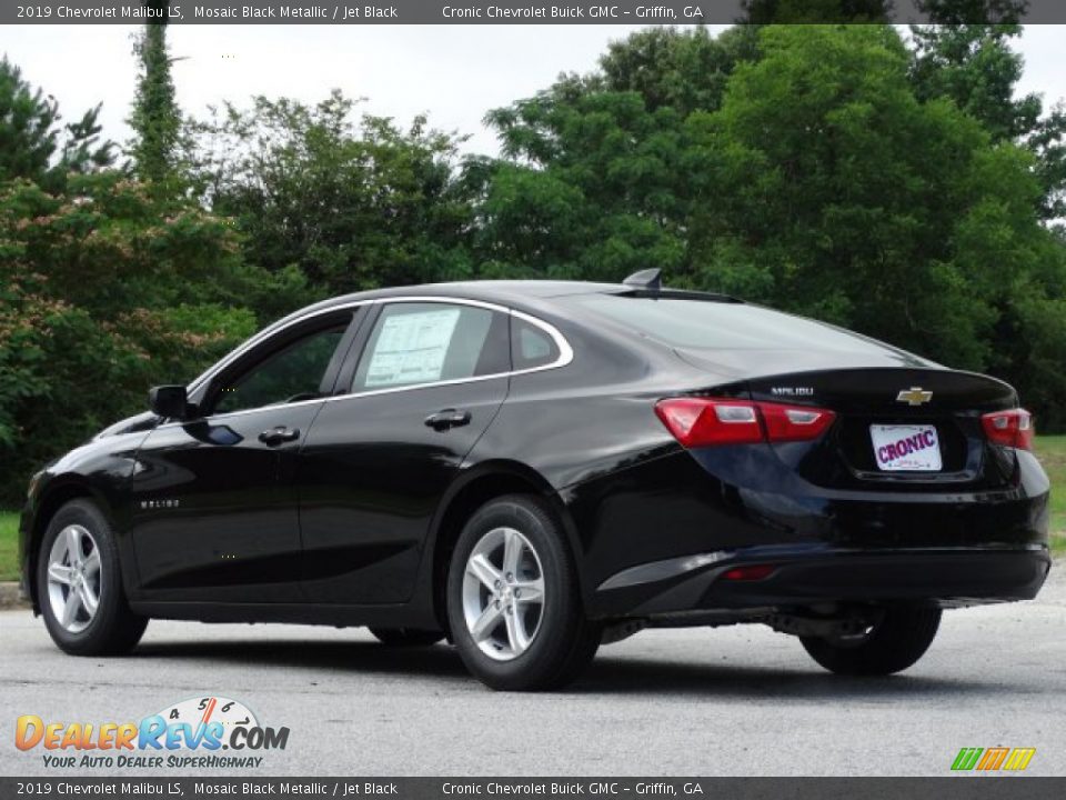 2019 Chevrolet Malibu LS Mosaic Black Metallic / Jet Black Photo #6