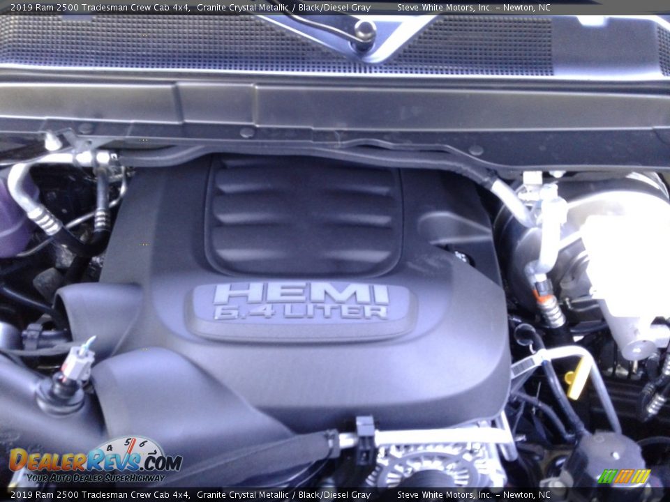 2019 Ram 2500 Tradesman Crew Cab 4x4 Granite Crystal Metallic / Black/Diesel Gray Photo #30