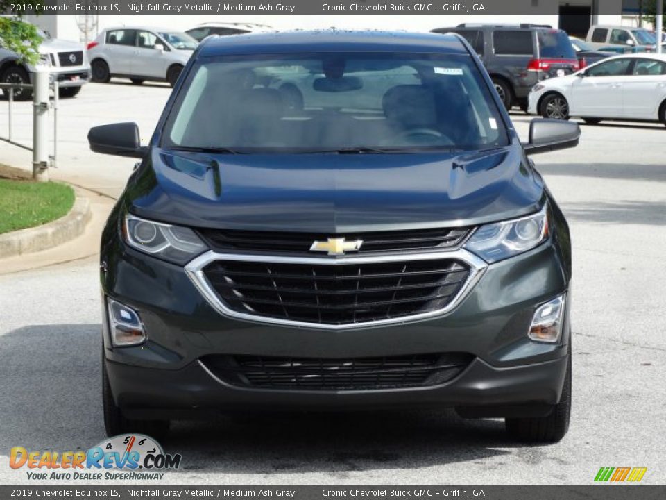 2019 Chevrolet Equinox LS Nightfall Gray Metallic / Medium Ash Gray Photo #4