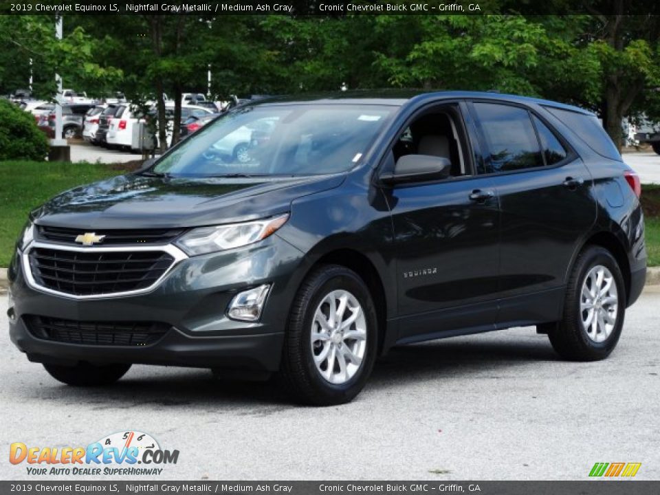 2019 Chevrolet Equinox LS Nightfall Gray Metallic / Medium Ash Gray Photo #5