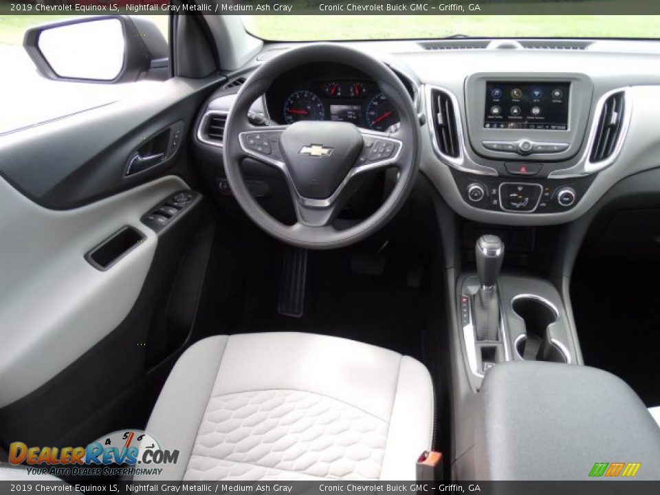 2019 Chevrolet Equinox LS Nightfall Gray Metallic / Medium Ash Gray Photo #22