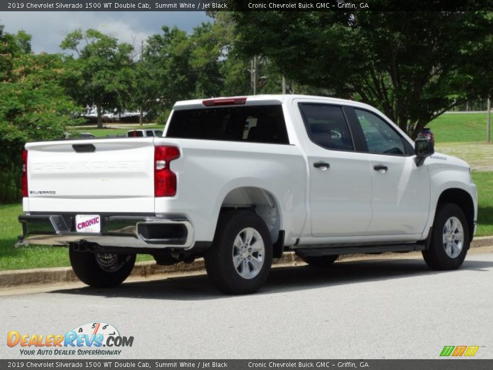 2019 Chevrolet Silverado 1500 WT Double Cab Summit White / Jet Black Photo #3
