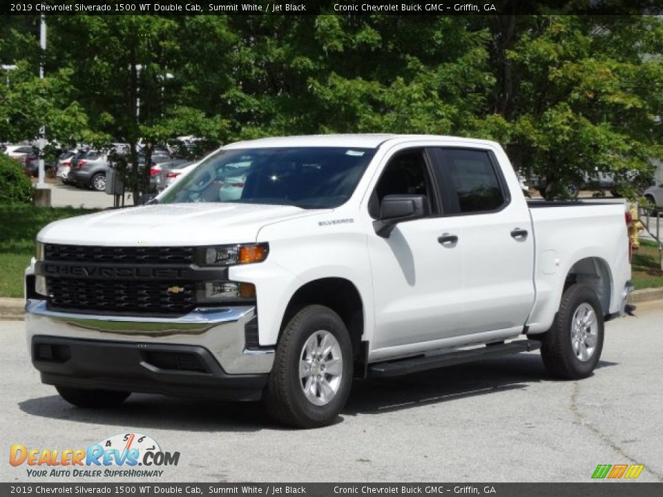 2019 Chevrolet Silverado 1500 WT Double Cab Summit White / Jet Black Photo #5