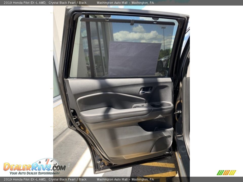 2019 Honda Pilot EX-L AWD Crystal Black Pearl / Black Photo #16