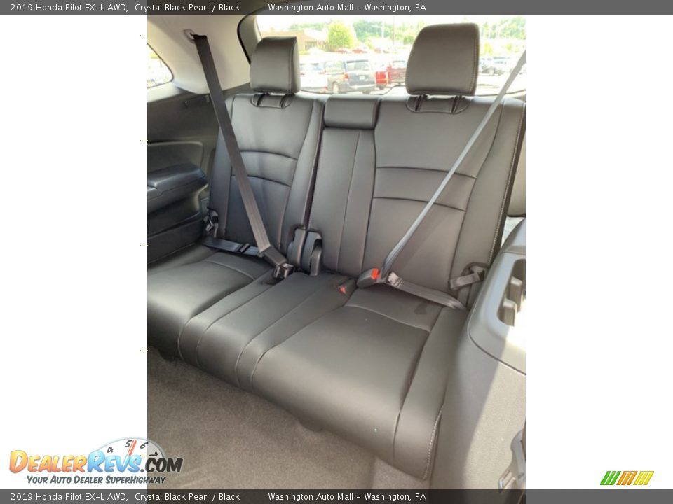2019 Honda Pilot EX-L AWD Crystal Black Pearl / Black Photo #20