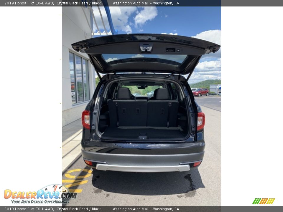 2019 Honda Pilot EX-L AWD Crystal Black Pearl / Black Photo #21