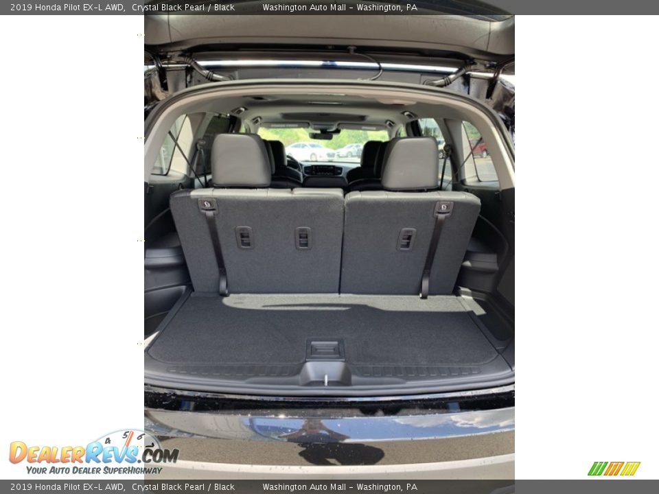 2019 Honda Pilot EX-L AWD Crystal Black Pearl / Black Photo #22