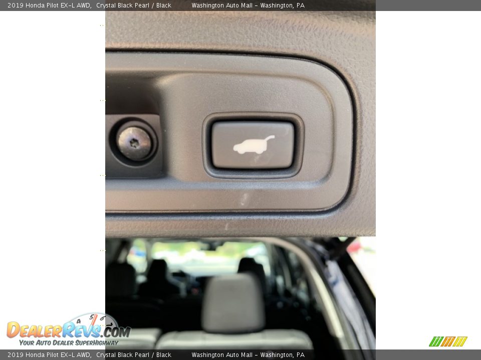 2019 Honda Pilot EX-L AWD Crystal Black Pearl / Black Photo #23