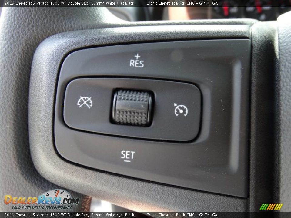 2019 Chevrolet Silverado 1500 WT Double Cab Summit White / Jet Black Photo #16