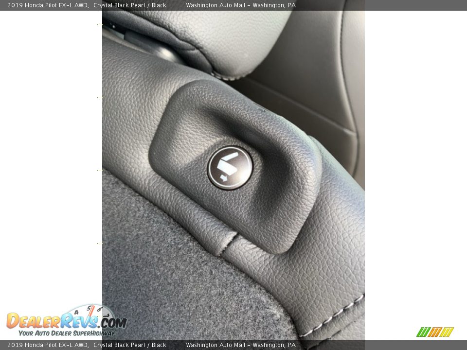 2019 Honda Pilot EX-L AWD Crystal Black Pearl / Black Photo #27