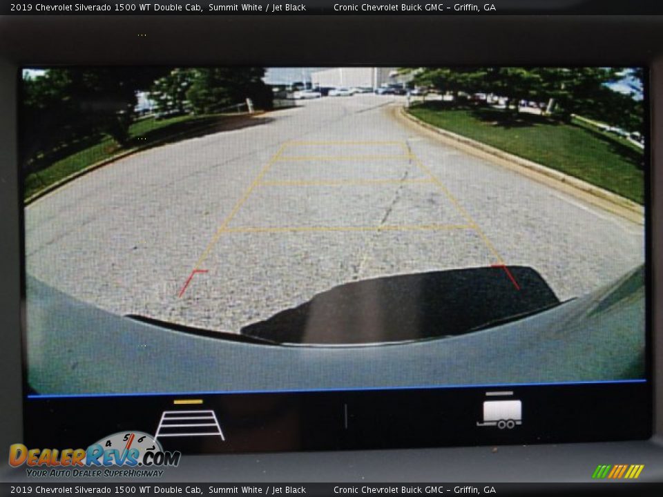 2019 Chevrolet Silverado 1500 WT Double Cab Summit White / Jet Black Photo #19