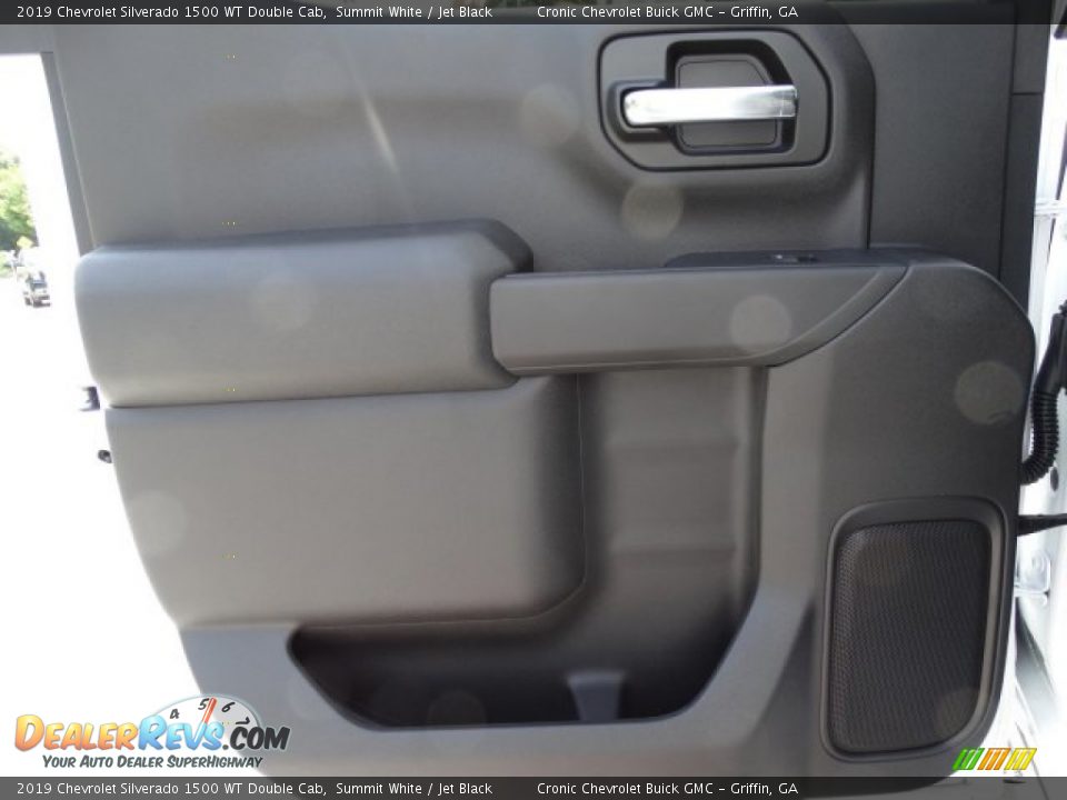 2019 Chevrolet Silverado 1500 WT Double Cab Summit White / Jet Black Photo #20