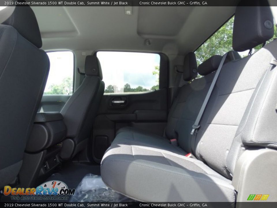 2019 Chevrolet Silverado 1500 WT Double Cab Summit White / Jet Black Photo #21