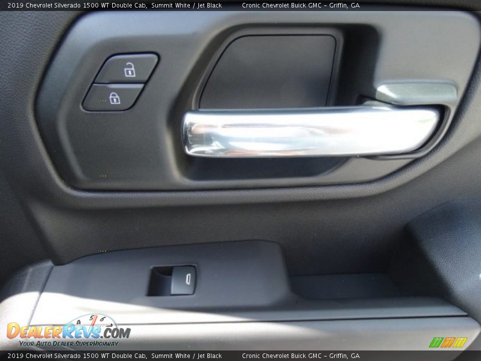 2019 Chevrolet Silverado 1500 WT Double Cab Summit White / Jet Black Photo #23