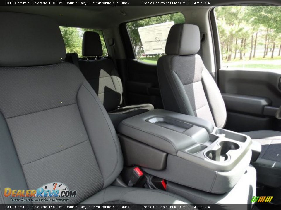 2019 Chevrolet Silverado 1500 WT Double Cab Summit White / Jet Black Photo #25