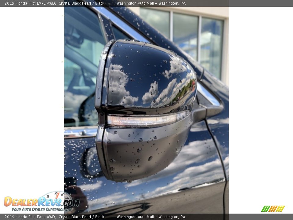 2019 Honda Pilot EX-L AWD Crystal Black Pearl / Black Photo #33