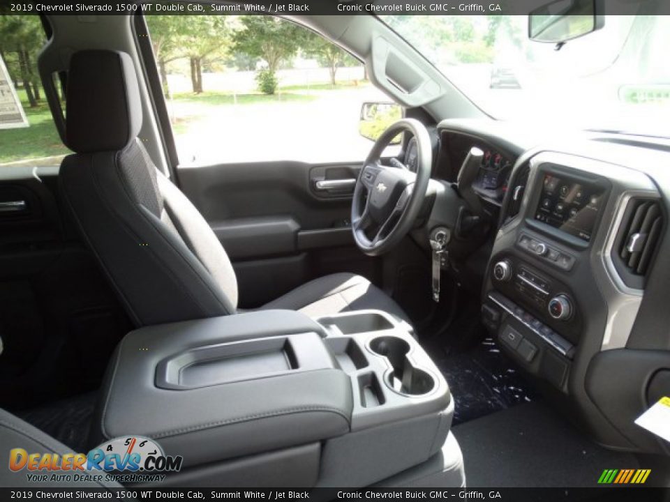 2019 Chevrolet Silverado 1500 WT Double Cab Summit White / Jet Black Photo #26