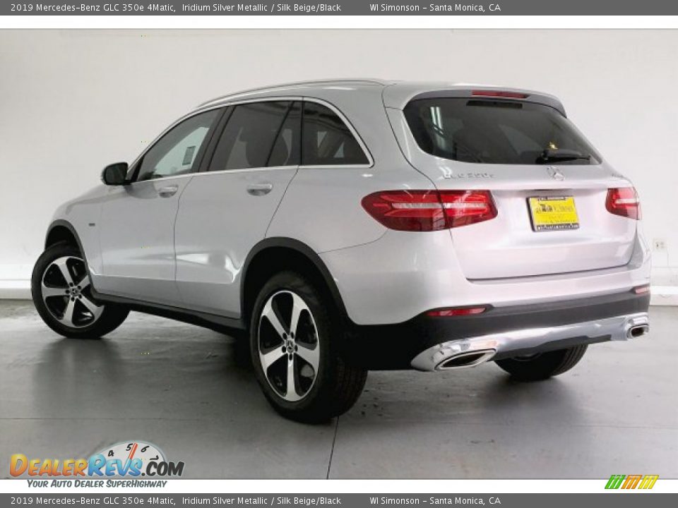 2019 Mercedes-Benz GLC 350e 4Matic Iridium Silver Metallic / Silk Beige/Black Photo #2