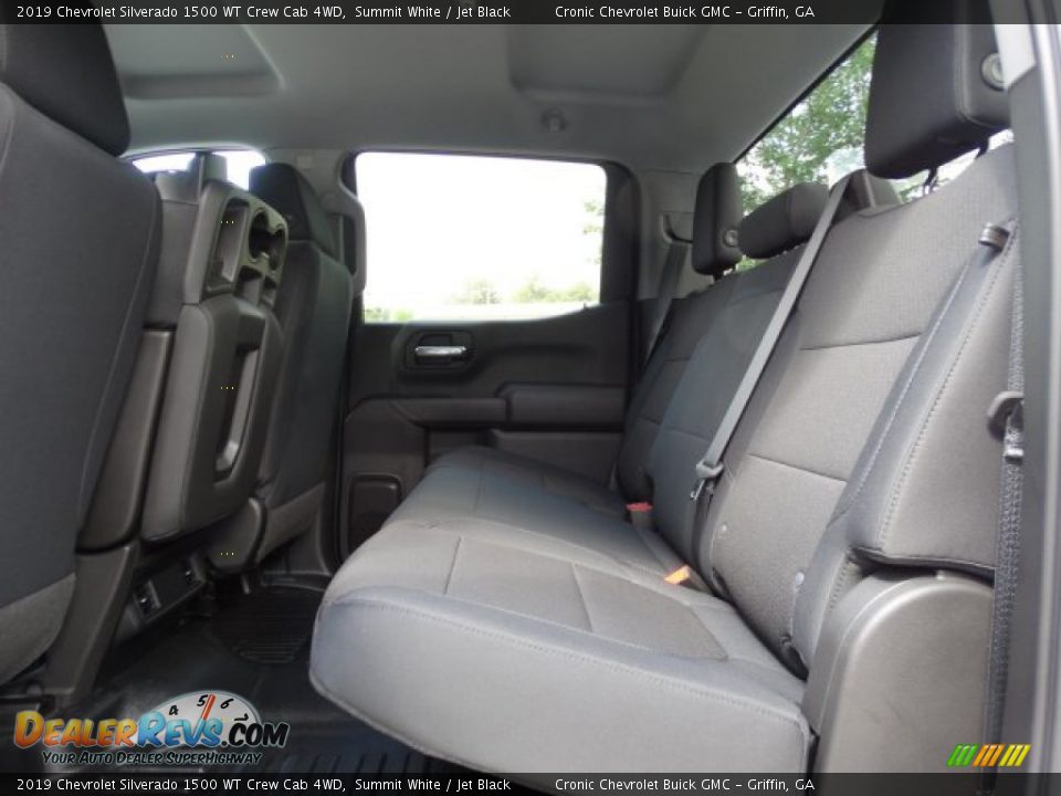 2019 Chevrolet Silverado 1500 WT Crew Cab 4WD Summit White / Jet Black Photo #20