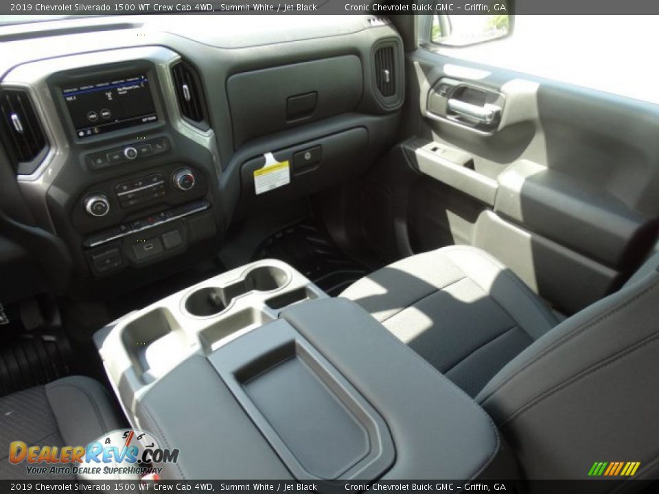 2019 Chevrolet Silverado 1500 WT Crew Cab 4WD Summit White / Jet Black Photo #22