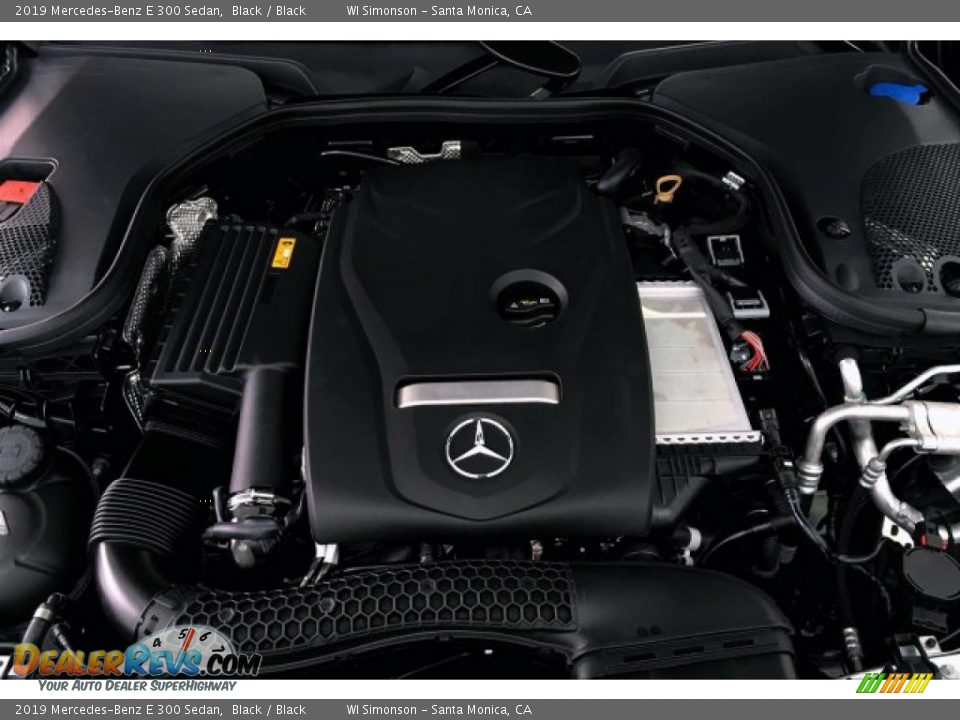 2019 Mercedes-Benz E 300 Sedan Black / Black Photo #8