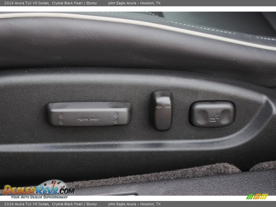 2019 Acura TLX V6 Sedan Crystal Black Pearl / Ebony Photo #16