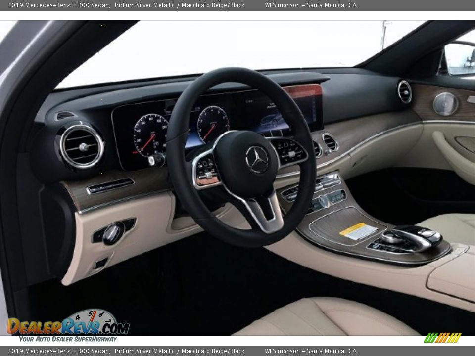 2019 Mercedes-Benz E 300 Sedan Iridium Silver Metallic / Macchiato Beige/Black Photo #4
