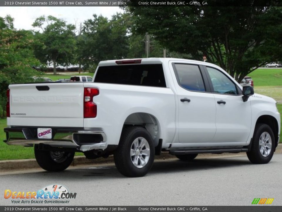 2019 Chevrolet Silverado 1500 WT Crew Cab Summit White / Jet Black Photo #3