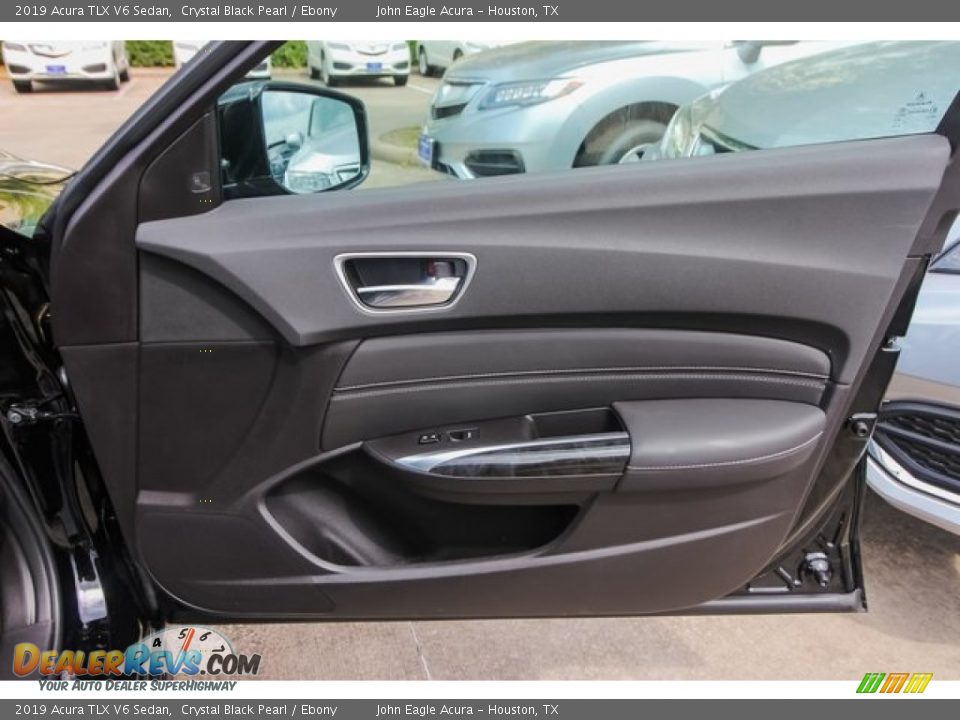 2019 Acura TLX V6 Sedan Crystal Black Pearl / Ebony Photo #24