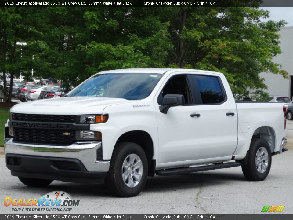2019 Chevrolet Silverado 1500 WT Crew Cab Summit White / Jet Black Photo #5