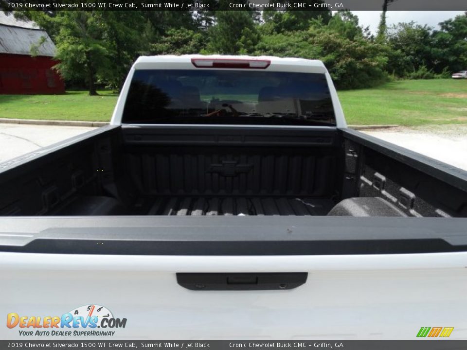 2019 Chevrolet Silverado 1500 WT Crew Cab Summit White / Jet Black Photo #8