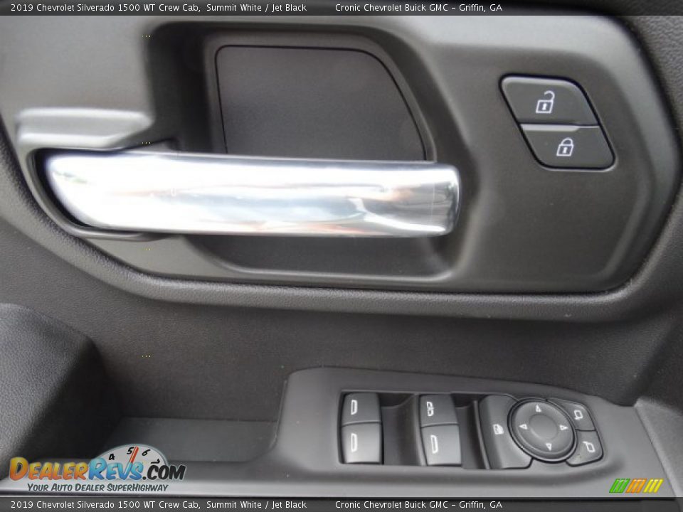 2019 Chevrolet Silverado 1500 WT Crew Cab Summit White / Jet Black Photo #13