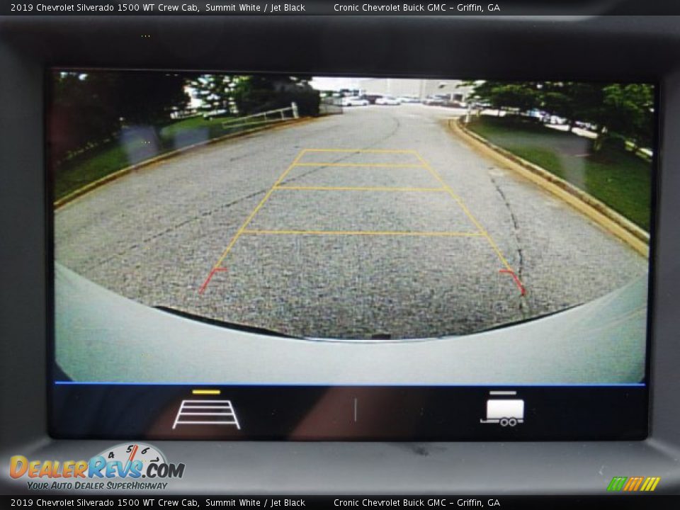 2019 Chevrolet Silverado 1500 WT Crew Cab Summit White / Jet Black Photo #19