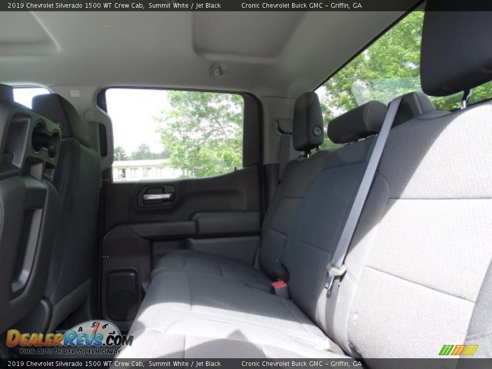 2019 Chevrolet Silverado 1500 WT Crew Cab Summit White / Jet Black Photo #21